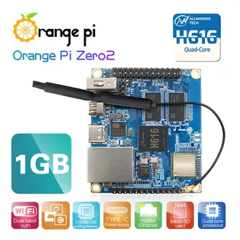 Laranja Pi Zero 2 Conselho de Desenvolvimento 1GB de RAM Quad-Core compatível com Bluetooth 5.0 Dual-band wi-FI Abrir Origem de uma Única Placa de Acessório