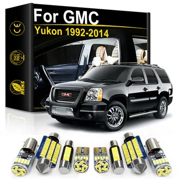 Para GMC Yukon 1992-2000 2005 2006 2007 2008 2009 2010 2011 2012 2013 2014 2015 2016 Carro LED Luzes do Interior do Canbus Acessórios