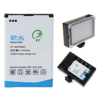 2500mah BP-4L de Substituição da Bateria do Li-íon Para 96/112 Câmara de LED Luz de Vídeo