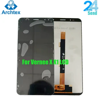 Original Vernee X X1 Display LCD +Touch Screen Digitalizador Substituição do conjunto de Peças 2160*1080P 6,0 Polegadas 18:9 FHD