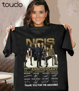 17 Anos De Ncis 2003-2020 Aniversário 09 Camisa de halloween shirts para mulheres