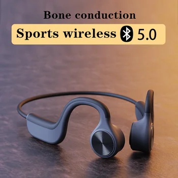 B9 Osso Condução de Fone de ouvido Bluetooth sem Fio Executando Esportes Ouvido Montado Impermeável e à Prova de Suor de 6 a 8 Horas de Exercício Vida