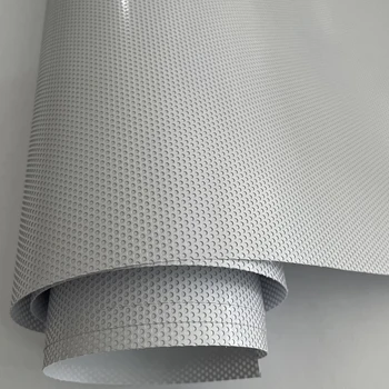 50x500cm Uma Forma Branca Perfurada Janela de Vinil de Privacidade Enrole o Rolo de Filme Folha de Decalque DIY Fácil de Usar Adesivo