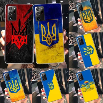 Ucrânia Bandeira De Telefone Case Para Samsung Nota 20 Lite Ultra 10 9 8 Galaxy A01 A11 A21 A31 A41 A51 A71 A9 A8 A7 A6 Além De Cobrir