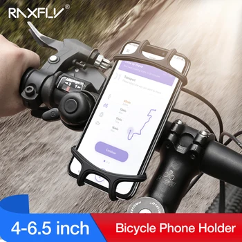 RAXFLY Titular do Telefone de Bicicleta Para o iPhone 13 12 11 Pro XS Max Samsung Motocicleta de Telefone do Suporte de Guidão de Bicicleta Stand Suporte de apoio