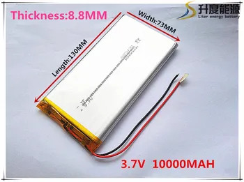 recarregável bateria de lipo célula 3,7 V 8873130 10000 mah bateria do tablet tablet da marca gm bateria de polímero de lítio frete Grátis