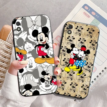 Disney Mickey Mouse Caso De Telefone Xiaomi Redmi 7 8 9 9A 9C 9T Nota 9 9T 9S 10 10 Pro 10S de Volta Macio Funda Carcasa