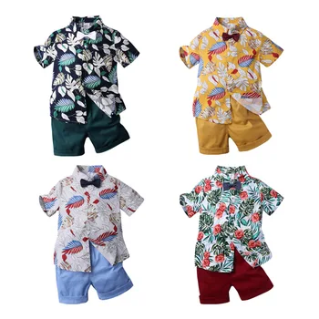 Venda Quente! 2022 Estilo De Verão Crianças Conjuntos De Vestuário De Bebê Meninos T-Shirts+Shorts Calças De Terno Dos Esportes, Roupas De Crianças