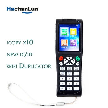 Novo RFID wi-Fi Smart Duplicador de Criptografia de Cartão de Leitor De 13,56 Mhz Marca Copiadora 125Khz T5577 Uid NFC Chave Escritor Icopy8 Pro X10