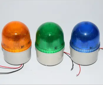 impermeável abridor de porta de motor de mini LED de alarme pisca-pisca de luz com o som da sirene para PORTÃO de ABERTURA