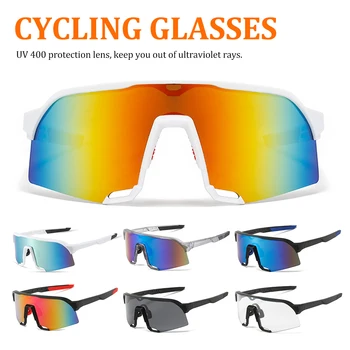 Homens Polarizado de Ciclismo de Óculos de sol de Bicicleta de Estrada de Ciclismo MTB Óculos de Equitação UV400 Permeável Óculos de sol Óculos de Esportes ao ar livre