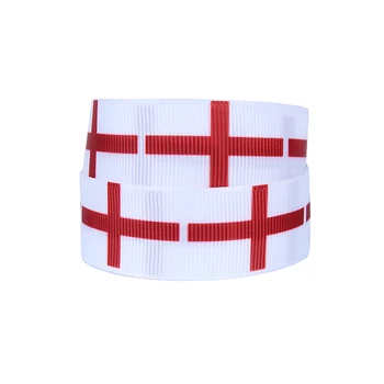 FLRA Fita de 2 Polegadas bandeira de Inglaterra impresso, fitas de gorgorão
