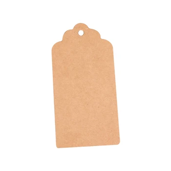 3X5Cm Papel de embalagem Rótulos de Onda Cabeça em Branco Etiquetas Para Assar Com Cartão em Branco Handmade Etiquetas etiquetas de Papel Cartões de Presente Lista de Preços