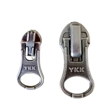 10pcs/Lot 3# 5# YKK Metal controle Deslizante para a Bobina de Nylon Impermeável com Zíper de Esqui de Substituição paletó de Reparação de Correção de Costura Acessório