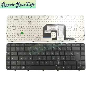 o teclado do portátil Para HP Pavilion DV6-3000 DV6-3100 DV6-3200 DV6-3300 DV6-4000 US FR GR LA de preto com moldura superior caso de substituição