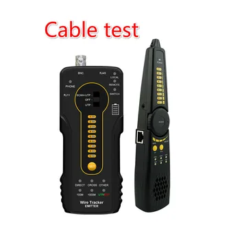 Telefone com Linha Cat 6 Cabo LAN Tracker Fio Testador de Continuidade do CT-66 cabo de Rede da porta ferramenta de teste para o router de cabo de rede