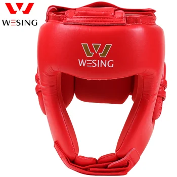 Wesing AIBA Aprovado Protetor de Cabeça de Boxe, Artes Marciais Muay Thai, Luta de cabeça protetor de Atleta Profissional de Concorrência capacete