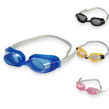 Transparente, óculos de natação com clip nasal, tampões de ouvido adultos, crianças plana luz de homens e mulheres de mergulho, óculos de atacado