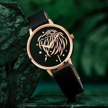 Relógio Para Mulheres Relógios de 2022, a Melhor Venda de Produtos de marcas de Luxo Reloj Mujer de Couro de Alça Fina de Cor Sólida Moda feminina Presente