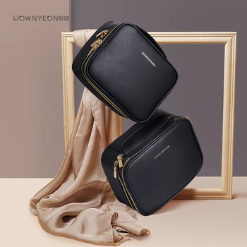 Rownyeon Bom Eco Do Sul Personalizado Pu Coreia Beleza, Make Up Bag Maquiagem Designer Multi Compartimento Conjunto De Cuidados Sacos Cosméticos