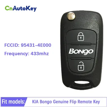 CN051064 Original(OEM), Flip Chave Para KIA Bongo Genuíno Remoto Inteligente de Carro Fob 433MHZ 95431-4E000 Sem Chip com 2 botões