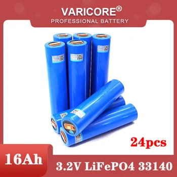 24pcs 3.2 v 33140 15Ah lifepo4 3.2 V Células para diy 4S 12v a 24V, 36V 48V 20AH 30AH ebike e-scooter ferramentas de poder pack de baterias
