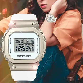 2022 marca de luxo Pulseiras de relógio digital, Relógios famosos para Senhoras 50M Impermeável Relógio de Mulheres relógios de pulso Presentes Dropshipping