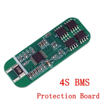 4S 14.8 V 18650 bateria de lítio-proteção de circuito da placa BMS 4MOS 8A corrente de descarga DIY 14.8 v de 16,8 V bateria