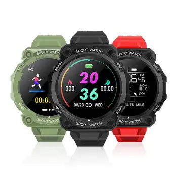 FD68S Homem Inteligente Relógios Esportes Impermeável frequência Cardíaca Monitorização da Pressão Arterial de Mulheres Inteligentes Pulseira Para IOS Android da Huawei