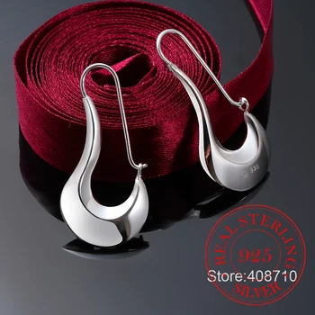 100% Verdadeira Jóia da Prata 925 Esterlina coreano Criativo Sapatos Forma de Bola de Prata Longa Dangle Brincos para Mulheres 2021