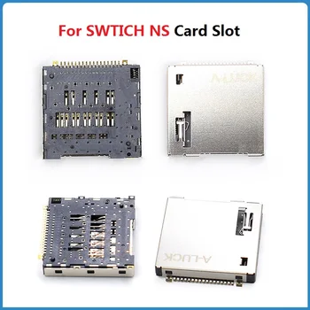 4Pcs Novo Original Para SWTICH Slot para Cartão TF Nintendo Comutador de Consola de Jogo de Slot para Cartão SD NS Sem Buraco do Fone de ouvido de Reposição de Reparação