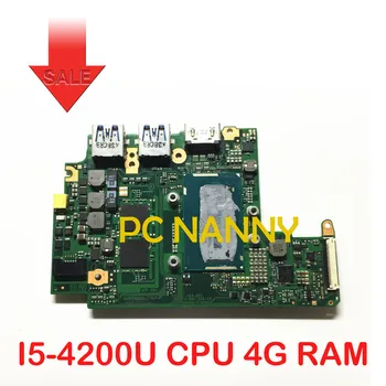 PCNANNY para SONY SVD13 duo13 SVD132 laptop placa-mãe MBX-281 I5-4200U CPU 4G de RAM