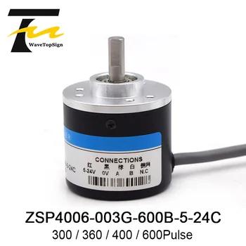 1pcs ZSP4006-003G-600B-12-24C Óptico Incremental Encoder Rotativo