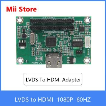 LVDS Para HDMI Adaptador Compatível com a Placa do Conversor Compatível com 1080P de Resolução de 720P Apoio Raspberry Pi
